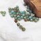 8mm Acrylic Beads 300pcs Marble Patterns Round Loose Beads for Jewelry Bracelets Necklace Making